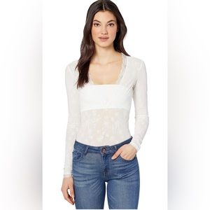 NWOT Free People Babes in Bandeaus Bodysuit